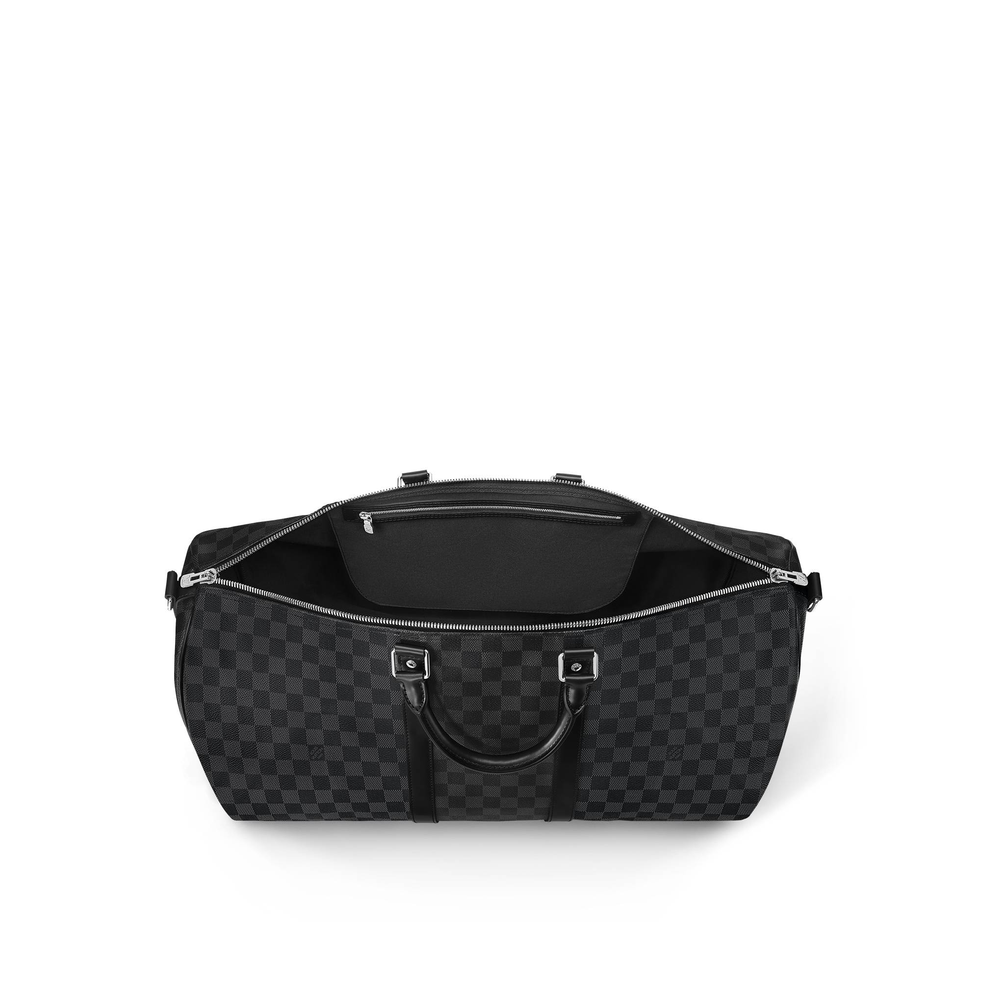 Keepall Bandoulière 55 Damier Graphite Canvas - Travel | LOUIS VUITTON
